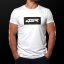 4SR Tričko Logo Carbon White - Velikost: M