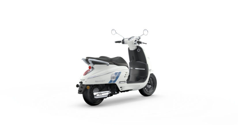 Peugeot Django 125i Sport - Milky White