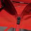 4SR Mikina Logo Zip Red - Velikost: L