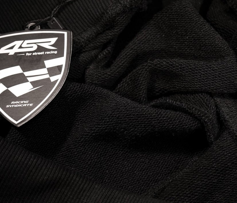 4SR Mikina Motorsport Black