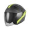 NOX N130 EKTO, Černá matná, žlutá Fluo