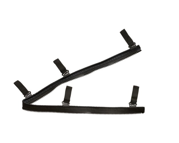 Halvarssons Waist zip V2 Black - Velikost: 70 cm