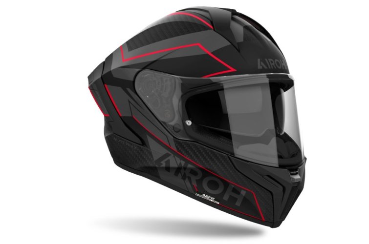 Airoh Matryx Sentinel Red Matt - Velikost: XL