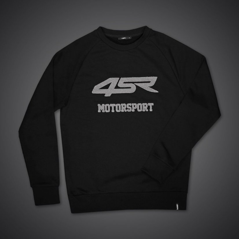 4SR Mikina Motorsport Black