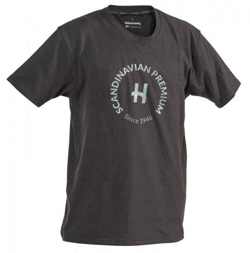 Halvarssons T-shirt H Tee Black