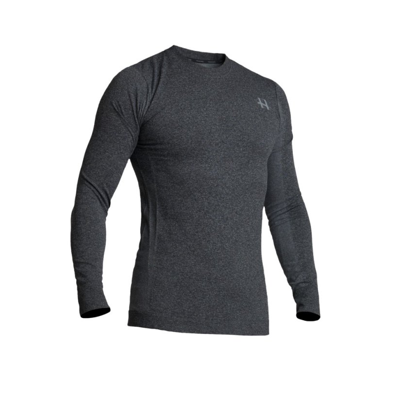 Halvarssons Core-knit sweater Black - Velikost: L-XL