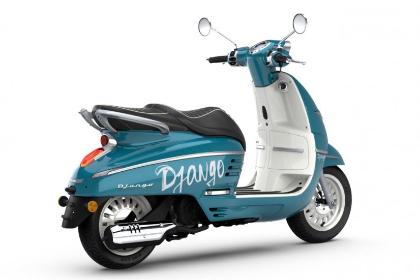 Peugeot Django 125i Hot Color - Paradise Blue