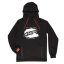 4SR Mikina Drift Black - Velikost: XXL