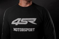 4SR Mikina Motorsport Black