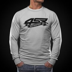 4SR Mikina Motorsport Flag grey