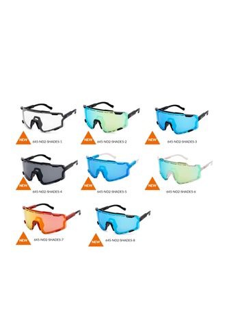 AMOQ Brýle Align Performance Black - Ice Blue Mirror