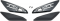 UPPER AIR INTAKE MATT BLACK (NXR2)