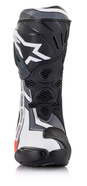 Alpinestars boty Supertech R Black/Fluo Red/White - Velikost: 45