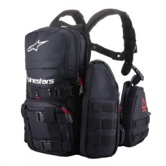 Alpinestars batoh Techdura Tactical (černá/bílá, objem až 9 L)