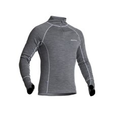 Halvarssons Warm Wool Polo Grey