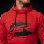 4SR Mikina Drift Red - Velikost: XL