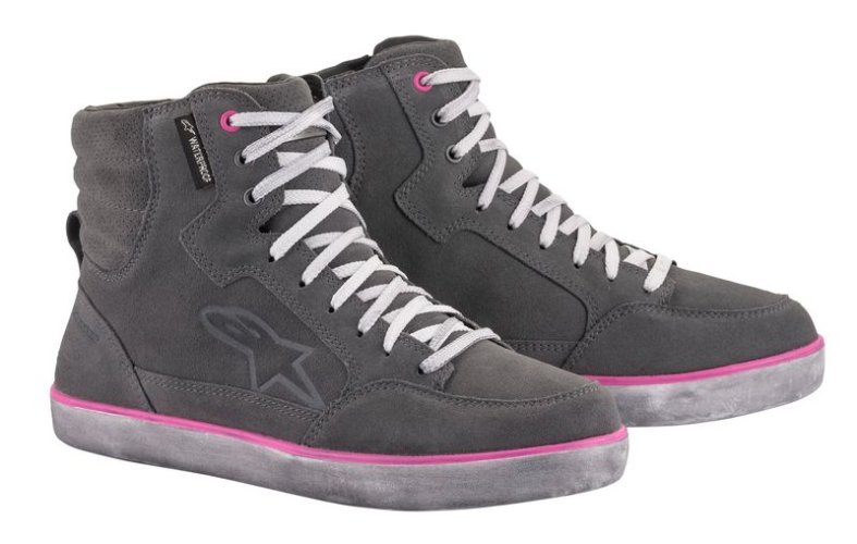 Alpinestars boty Lady J-6 Waterproof Šedá/Růžová - Velikost: 41