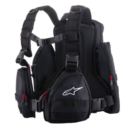 Alpinestars batoh Techdura Tactical (černá/bílá, objem až 9 L)
