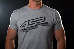 4SR Tričko Logo Grey