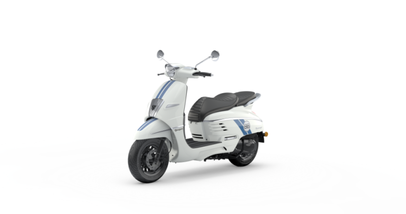 Peugeot Django 125i Sport - Milky White