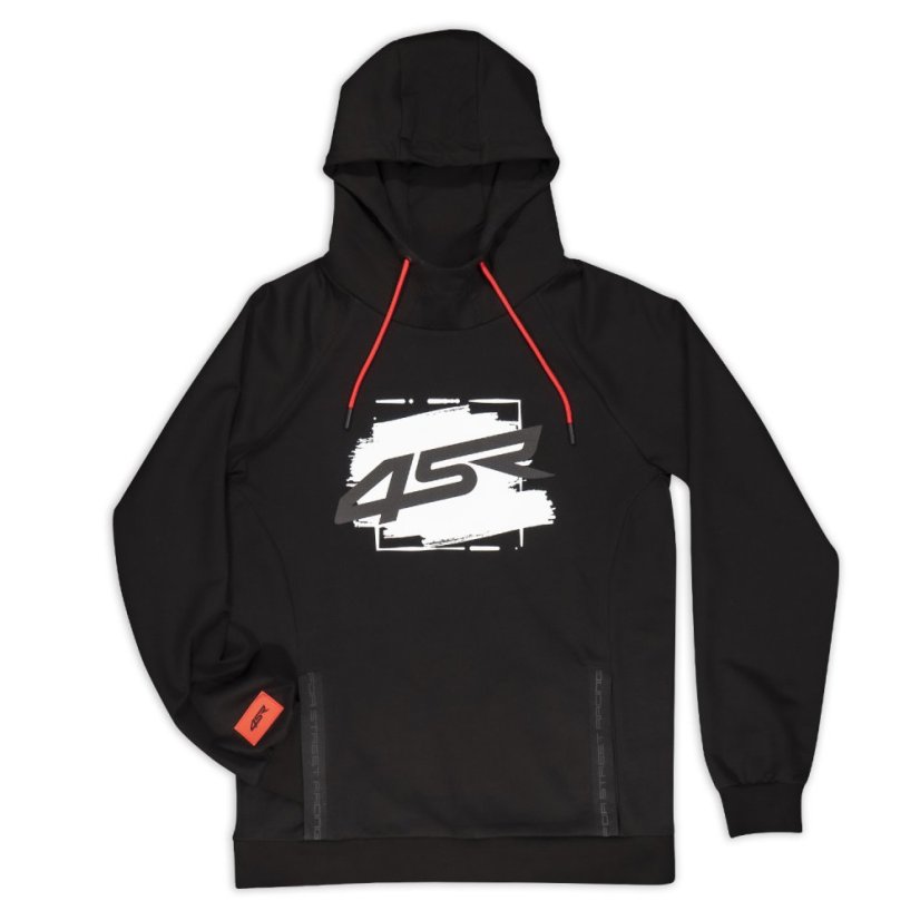 4SR Mikina Drift Black - Velikost: XXL
