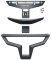 X-Spr.3 LOWER AIR INTAKE MATT BLACK