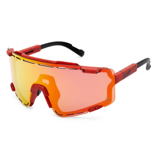 AMOQ Brýle Align Performance Red Splash - Red Mirror