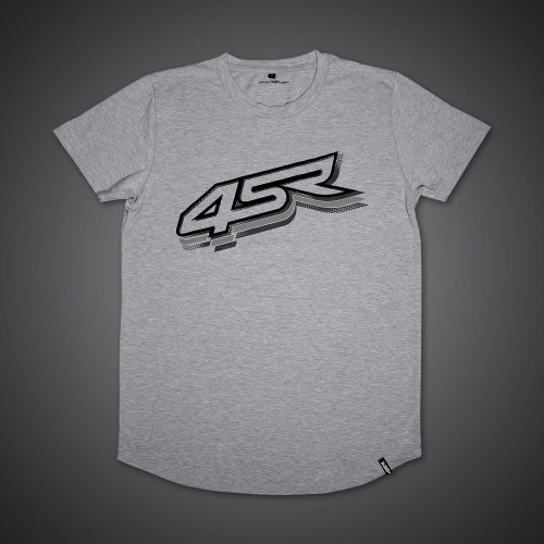 4SR Tričko Logo Grey