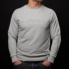 4SR Mikina Logo EMB Grey