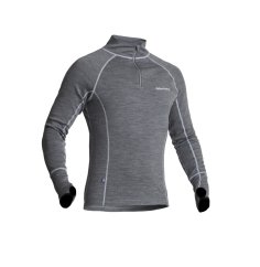 Halvarssons Warm Wool Polo Grey