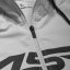 4SR Mikina Logo Zip Grey - Velikost: S