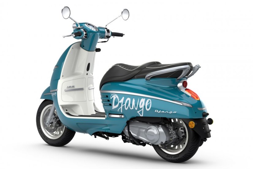 Peugeot Django 125i Hot Color - Paradise Blue