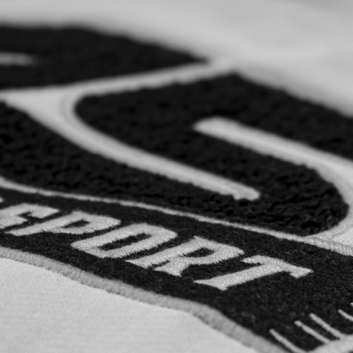 4SR Mikina Motorsport Flag grey - Velikost: M