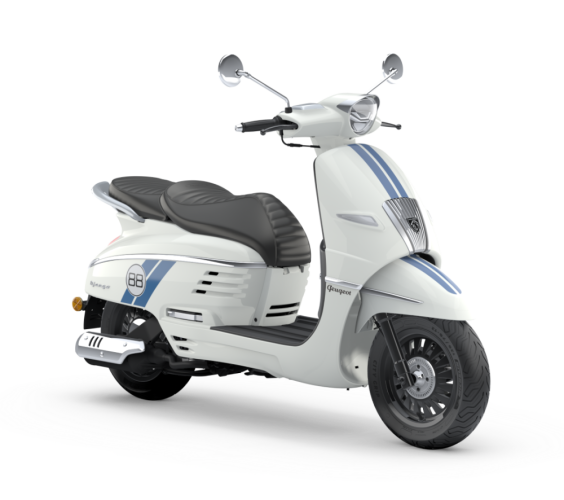 Peugeot Django 125i Sport - Milky White