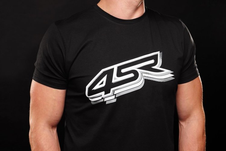 4SR Tričko Logo Black