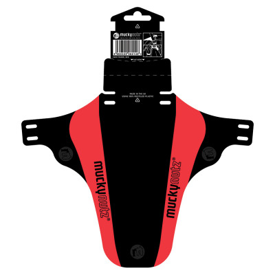 MUCKYNUTZ Face Fender červený