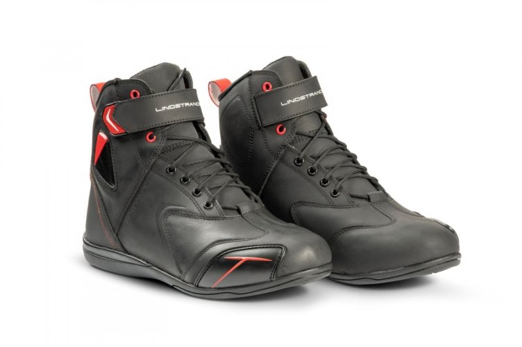Lindstrands Sneaker Sport leather, black