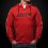 4SR Mikina Logo Zip Red