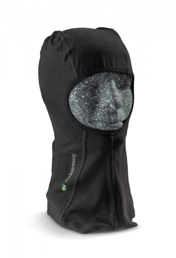 Halvarssons Balaclava Black - Velikost: L-XL Halvarssons Balaclava Black - Velikost: L-XL
