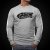 4SR Mikina Motorsport Flag grey
