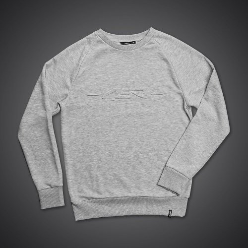 4SR Mikina Logo EMB Grey