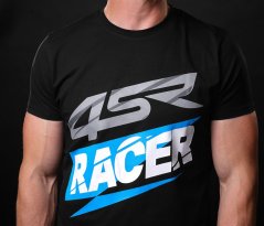 4SR Tričko Racer Black