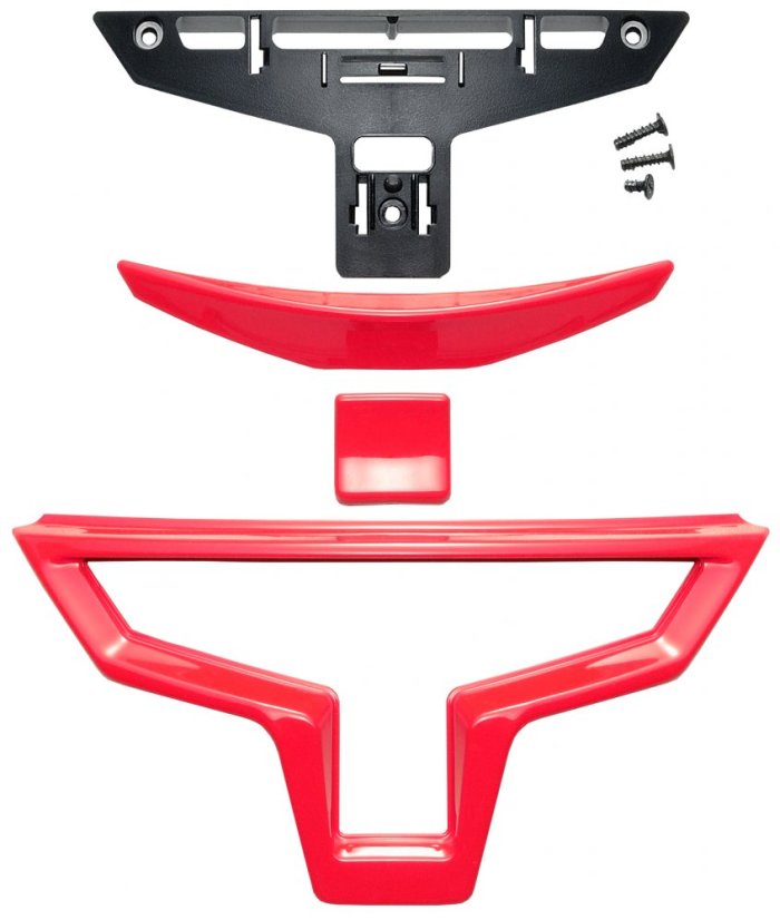 X-Spr.3 LOWER AIR intake l. red