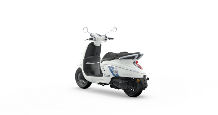 Peugeot Django 125i Sport - Milky White