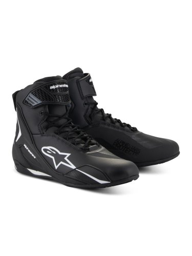 Alpinestars boty Faster-4 černá/bílá - Velikost: 47