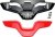 LOWER AIR INTAKE S. RED (NXR2)