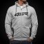 4SR Mikina Logo Zip Grey