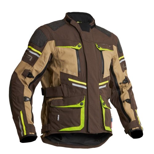 Lindstrands Sunne brown/yellow vel. 52