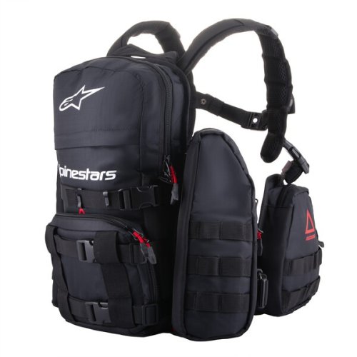 Alpinestars batoh Techdura Tactical (černá/bílá, objem až 9 L)
