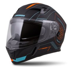 Cassida Integral 3.0 Turbohead (černá mat/oranžová/modrá)